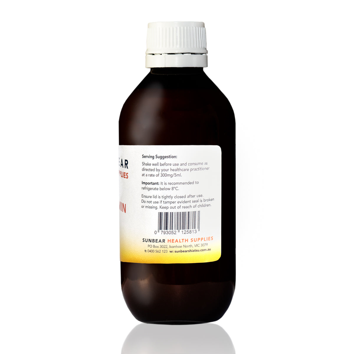 Lipo PEA (Palmitoylethanolamide) 200ml + Liposomal Curcumin 200ml-Sunbear Health