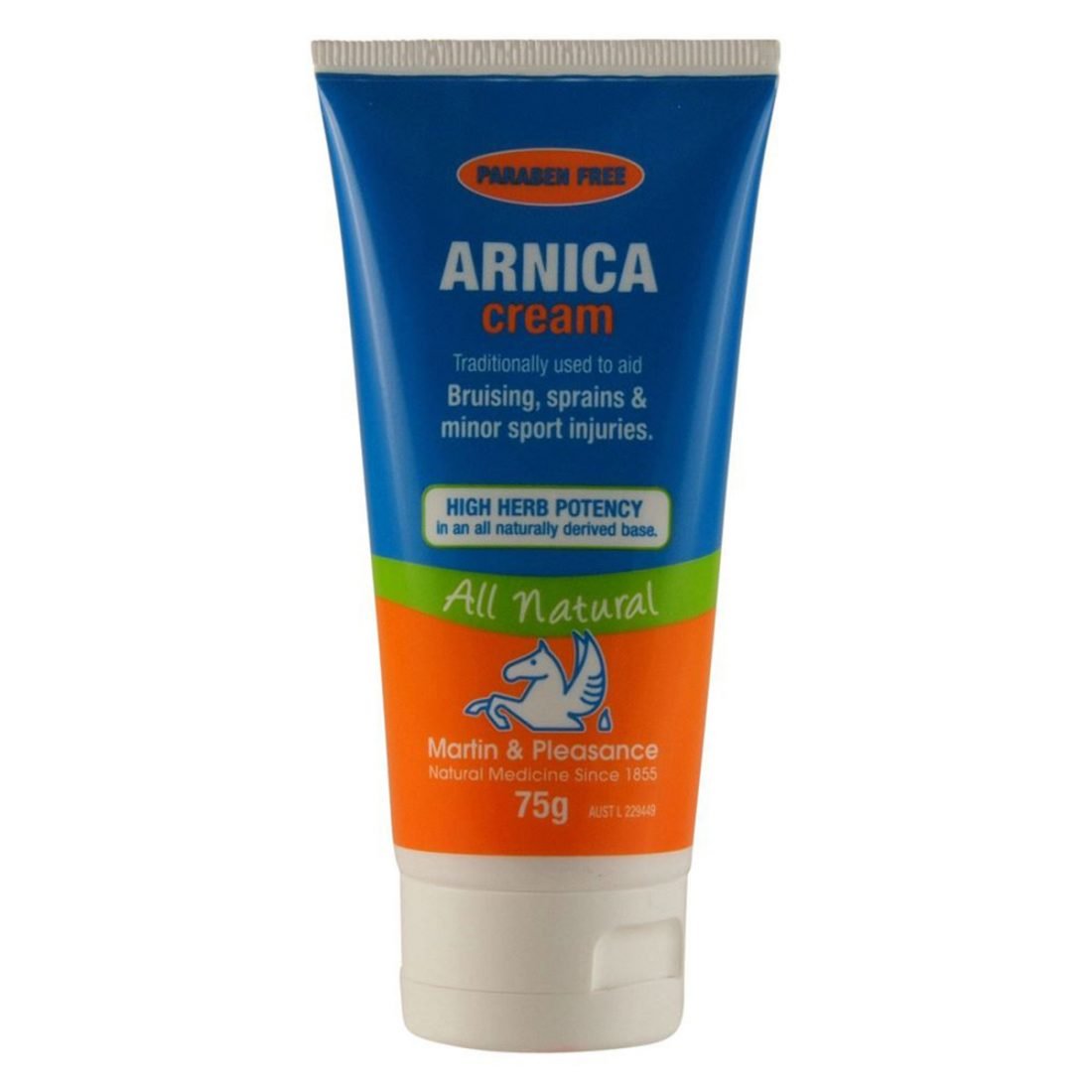 Martin & Pleasance All Natural Cream Arnica  75g Tube